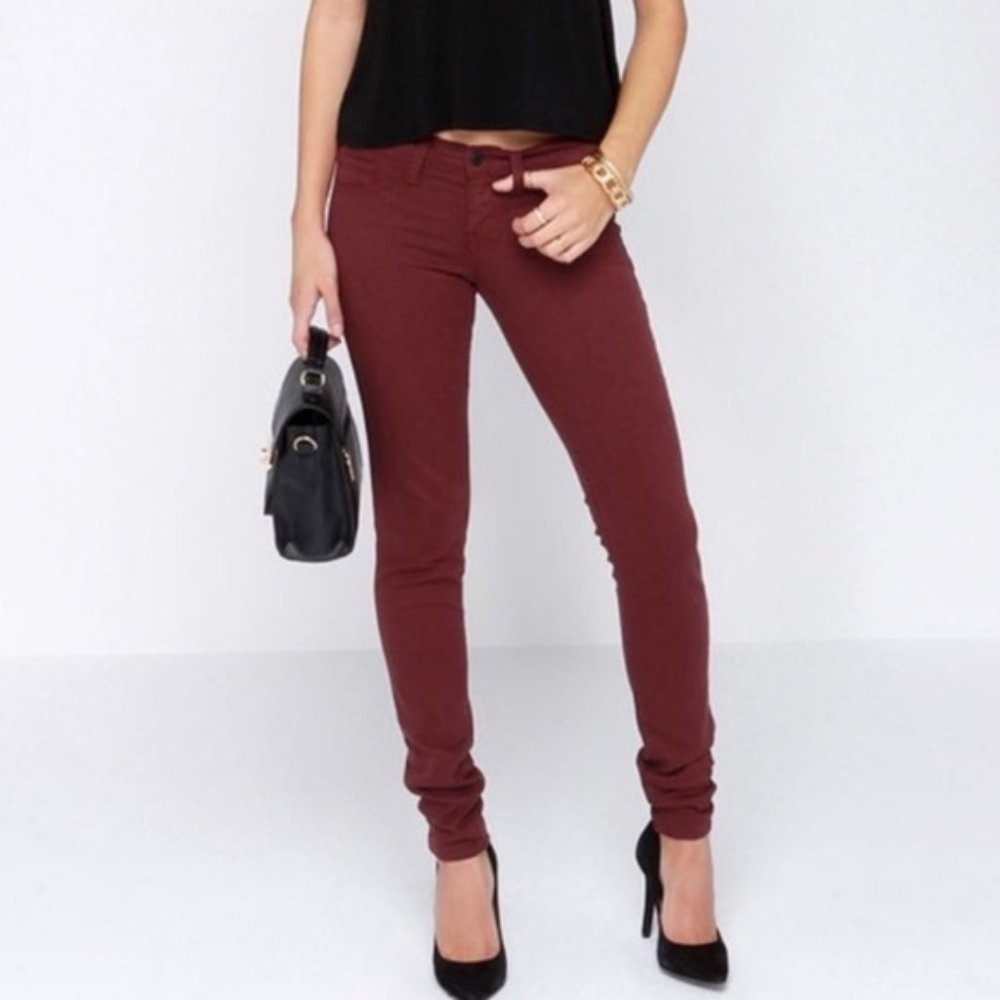 Flying Monkey Marsala l7384 Jeggings  Size 27 (*4)